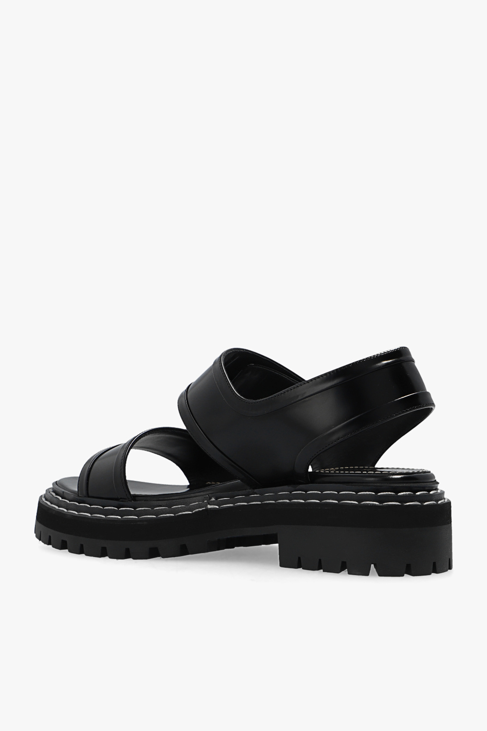 womens proenza schouler designer Leather sandals Proenza